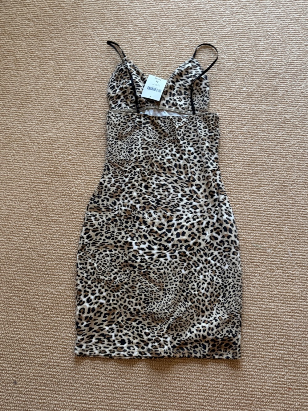 Women's Forever 21 Leopard Print Dress, Size Medium NWT